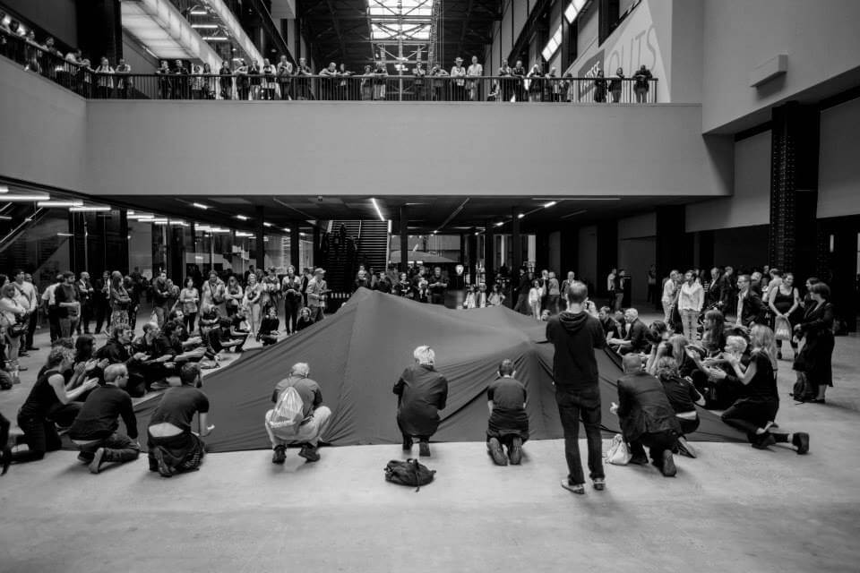 Liberate Tate's Hidden Figures performance at Tate Modern. Photo: Art Against Blacklisting