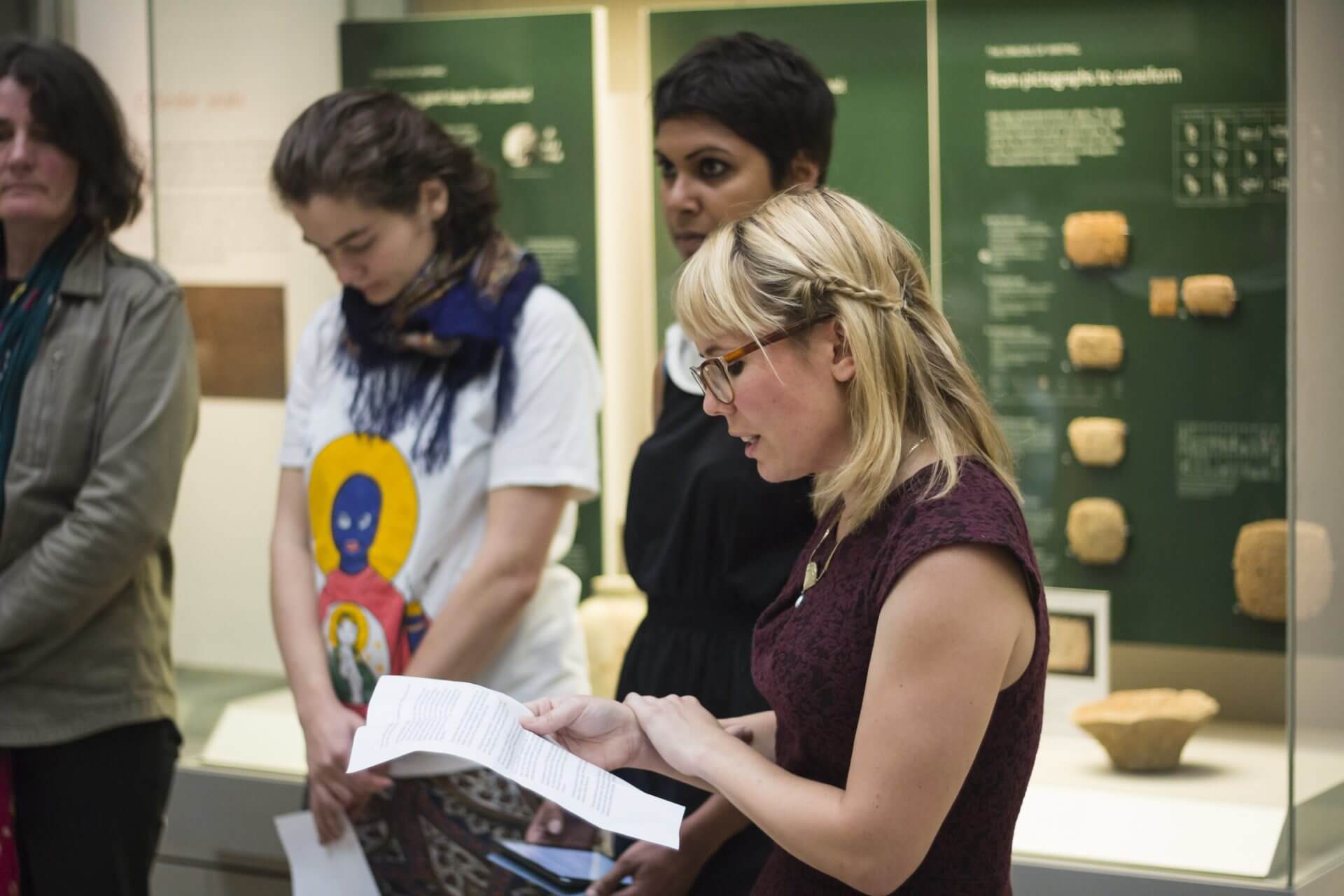 Platform performance at British Museum